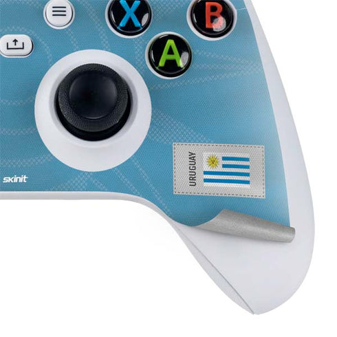 Uruguay Soccer Flag Xbox Series S Controller Skin